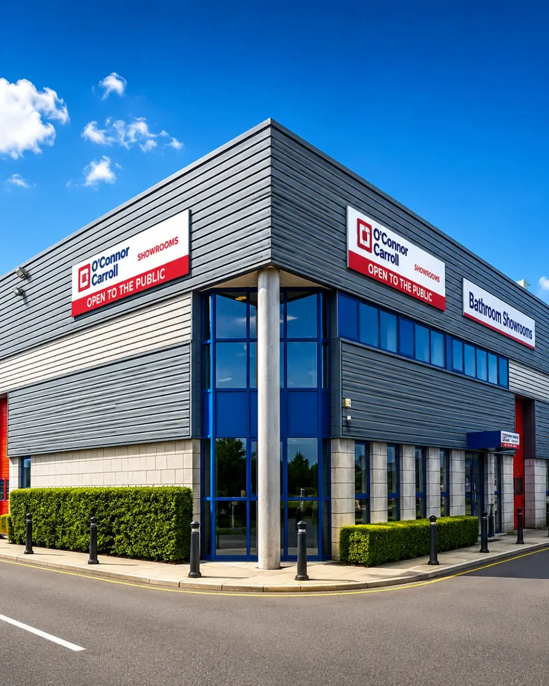 O’Connor Carroll showroom exterior